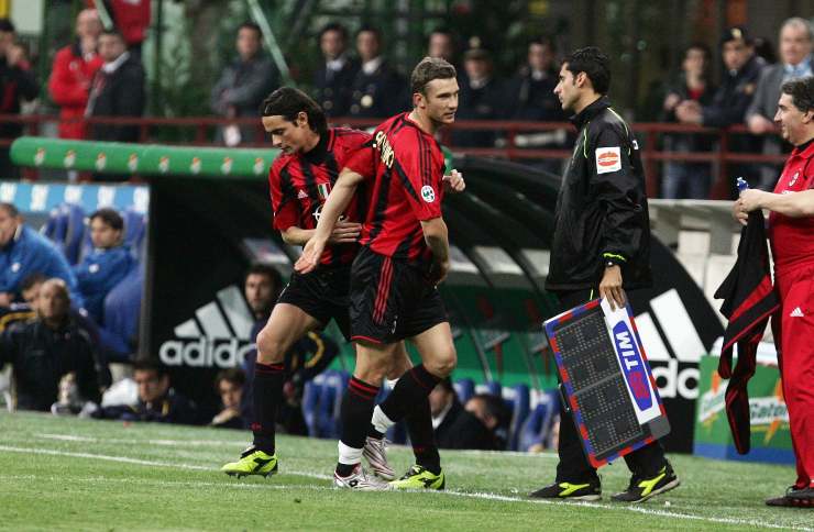 Inzaghi e Shevchenko nella storia: il Milan ringrazia