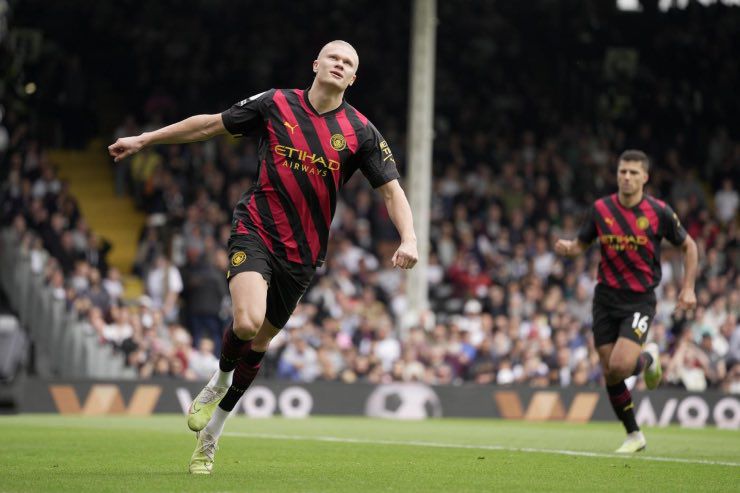 Haaland e la dieta ipercalorica da paura