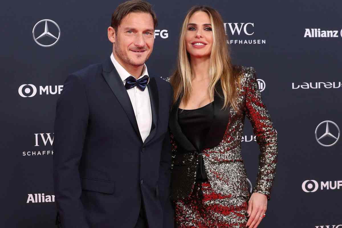 Ilary Blasi e Francesco Totti