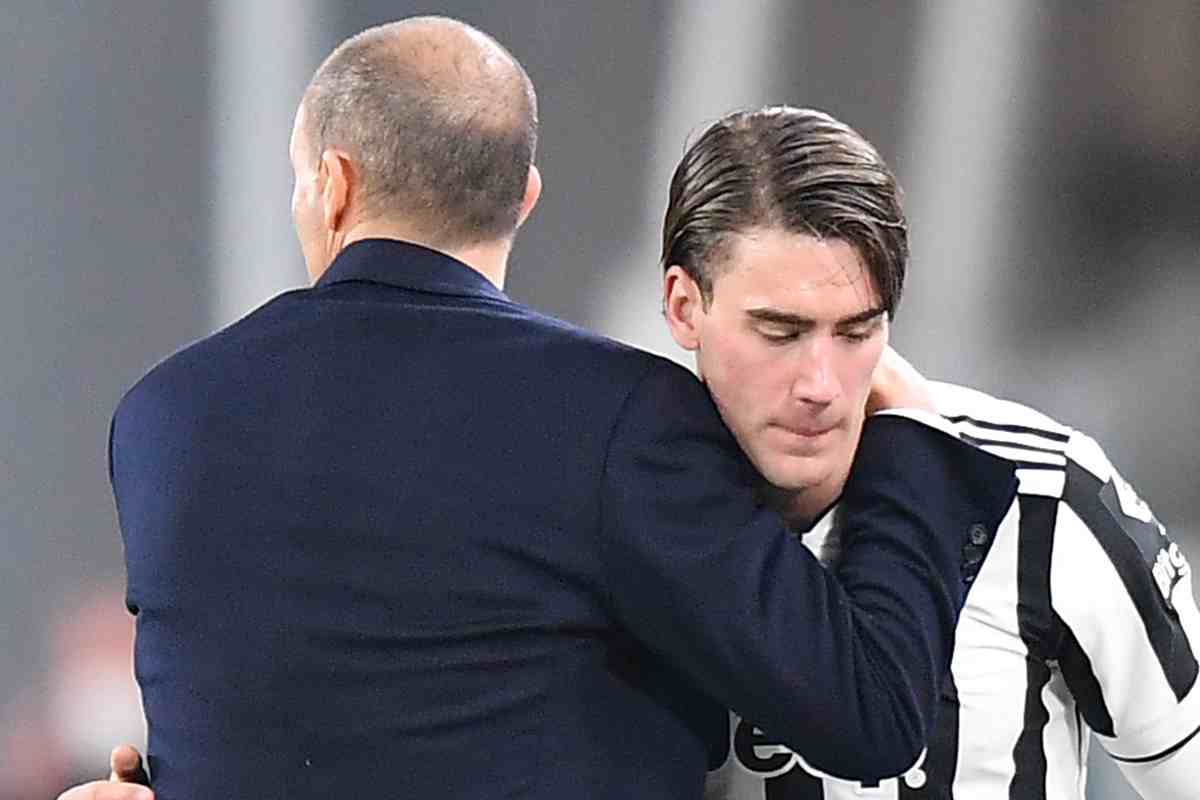 Allegri resta, Vlahovic via