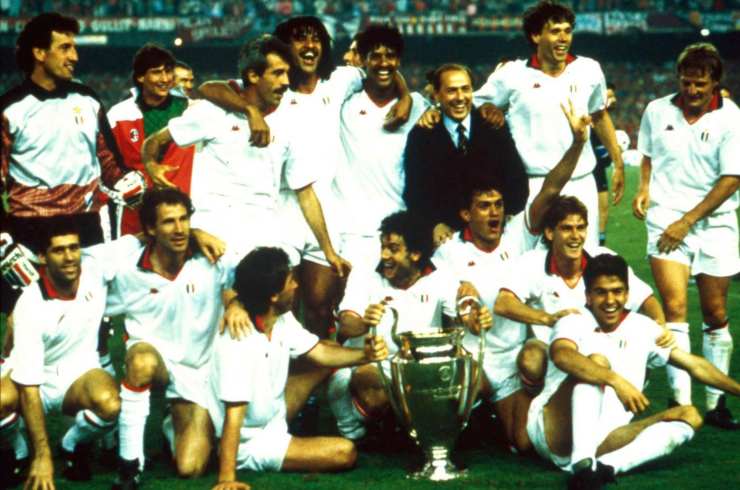 Il Milan campione d'Europa