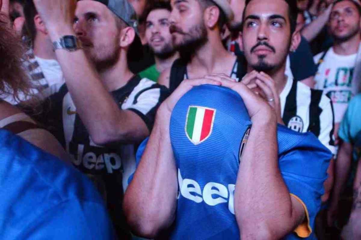 Disperazione tifosi Juve