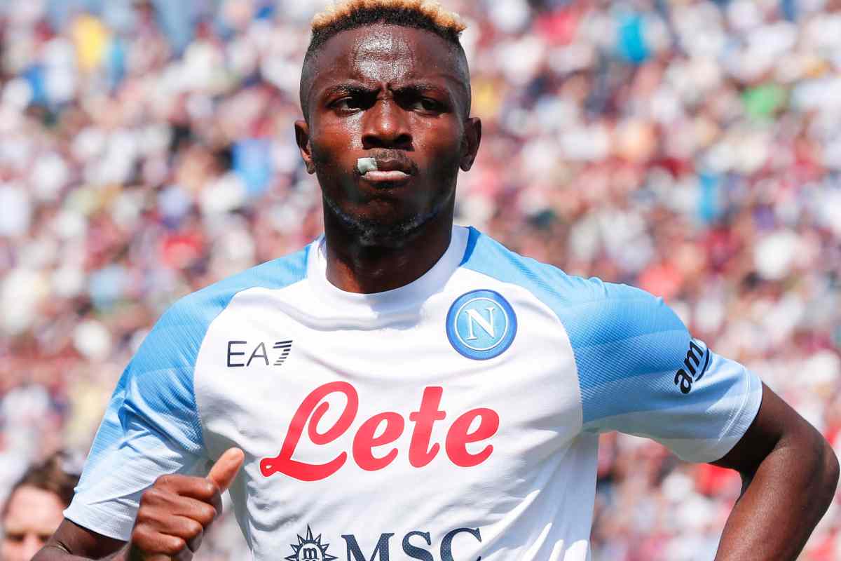 Victor Osimhen addio Napoli