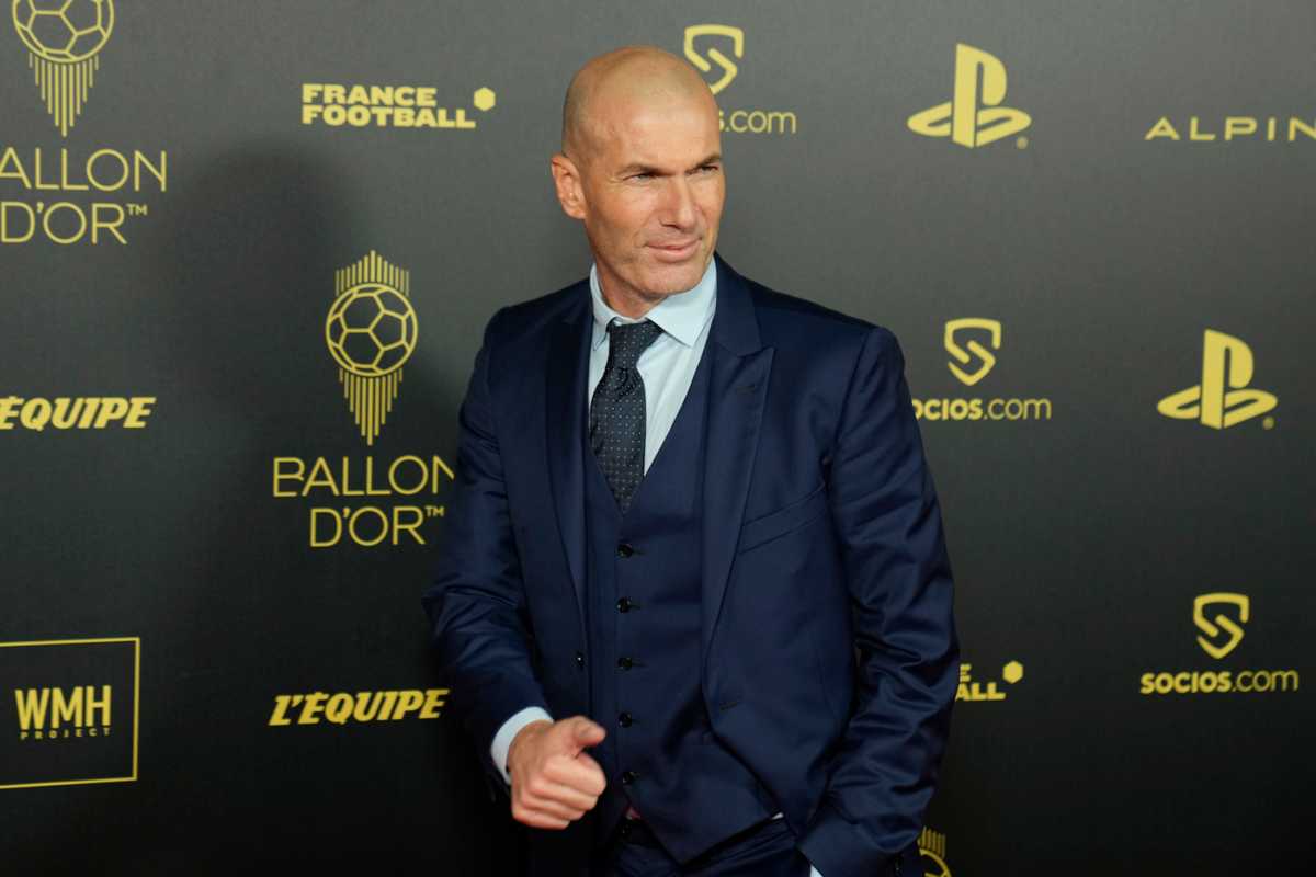Zidane Serie A panchina top