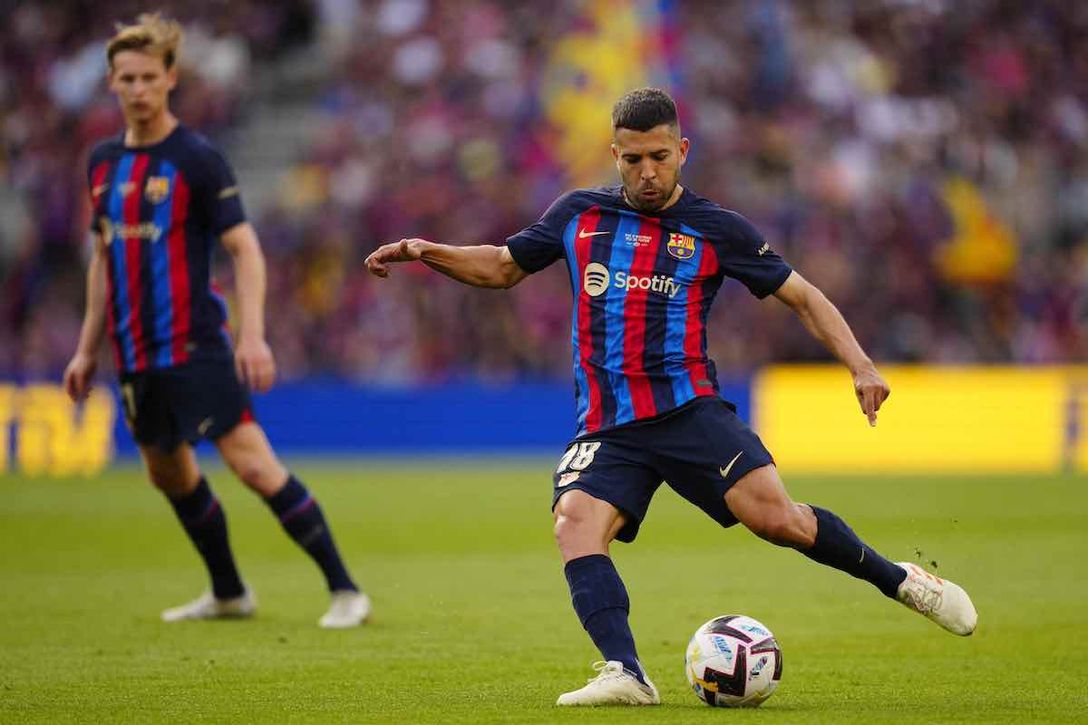 Jordi Alba, niente Inter: decisione a sorpresa