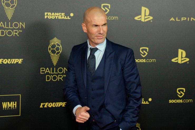Zidane cuore d'oro