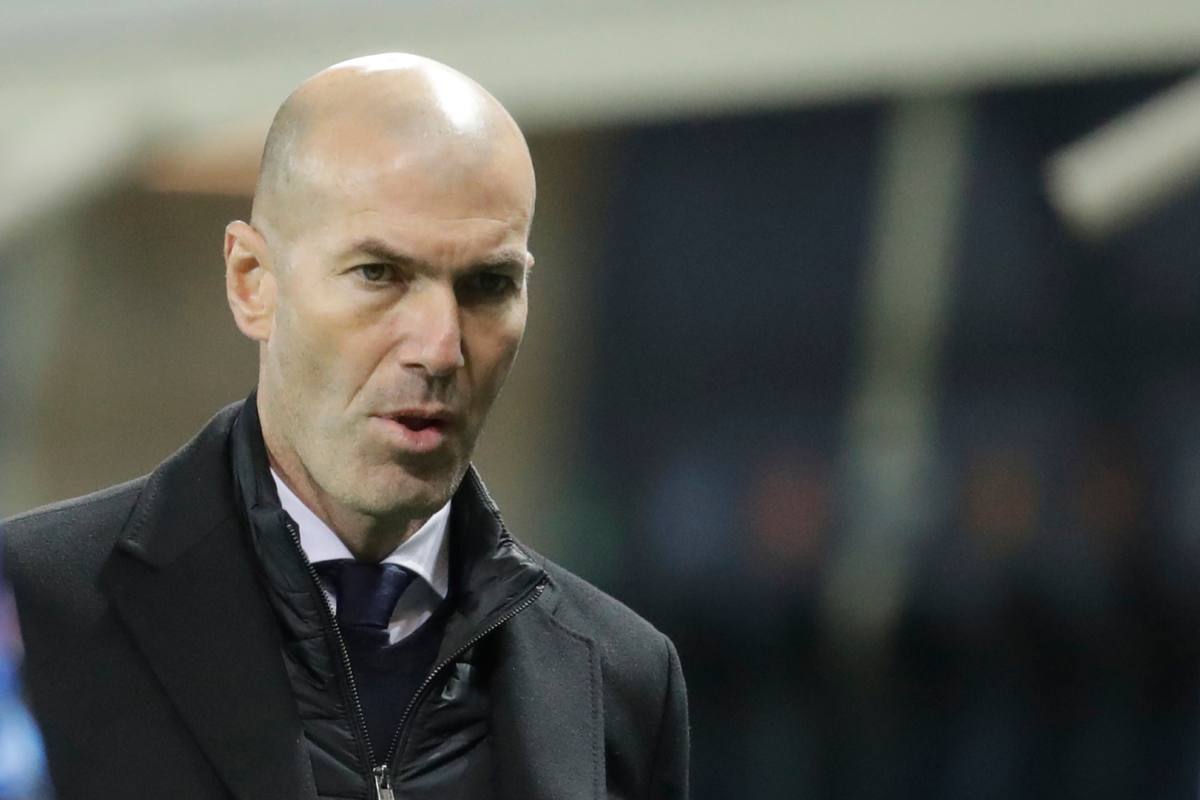 Zidane si commuove