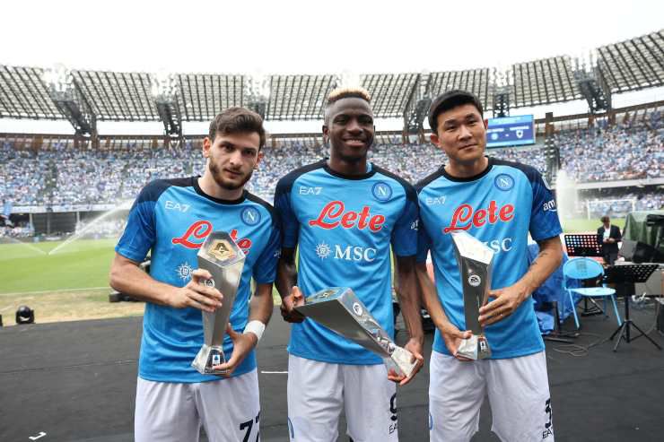 Kvaratskhelia, Osimhen e Kim, i gioielli del Napoli