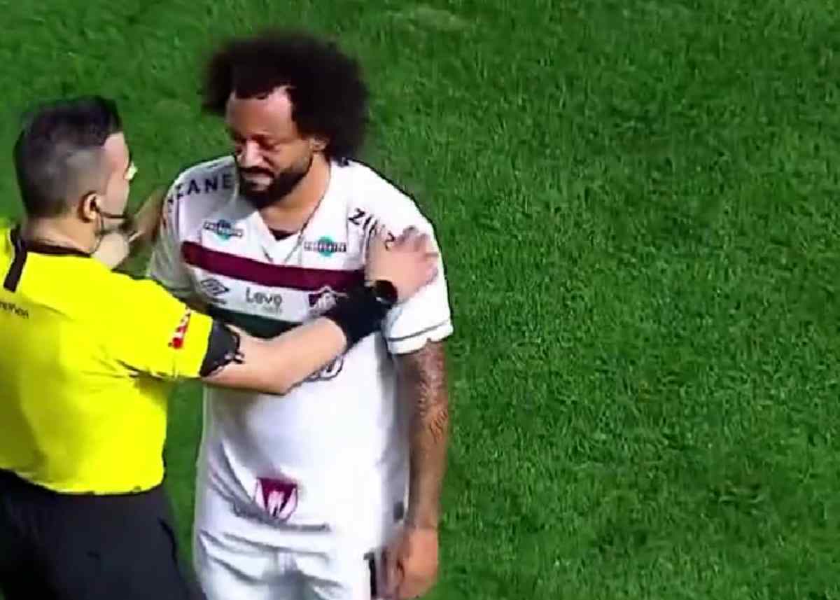 Marcelo in lacrime