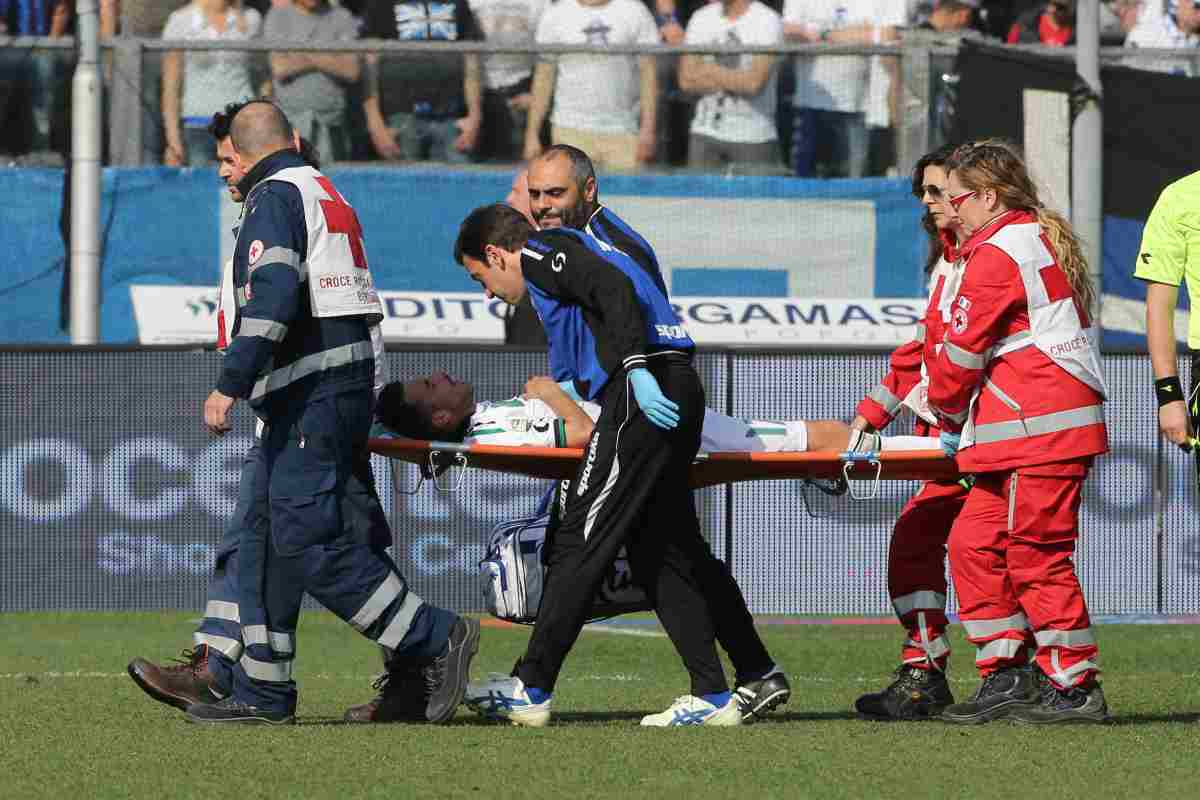 Infortunio pesantissimo in campionato