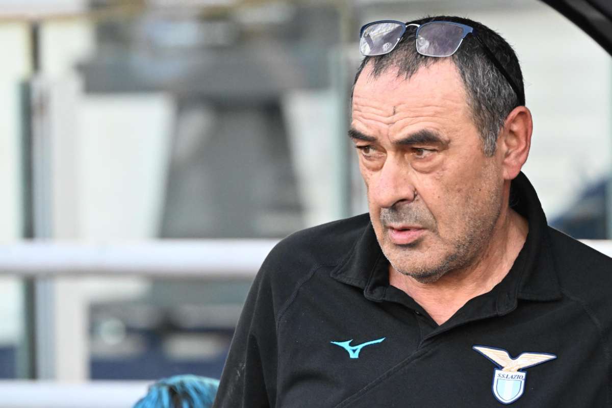 Sarri-Lazio, strigliata dell'allenatore: è successo negli spogliatoi