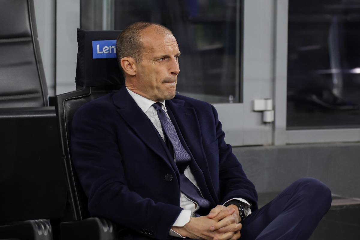 Massimiliano Allegri dovrà fare a meno di un suo giocatore fino a gennaio