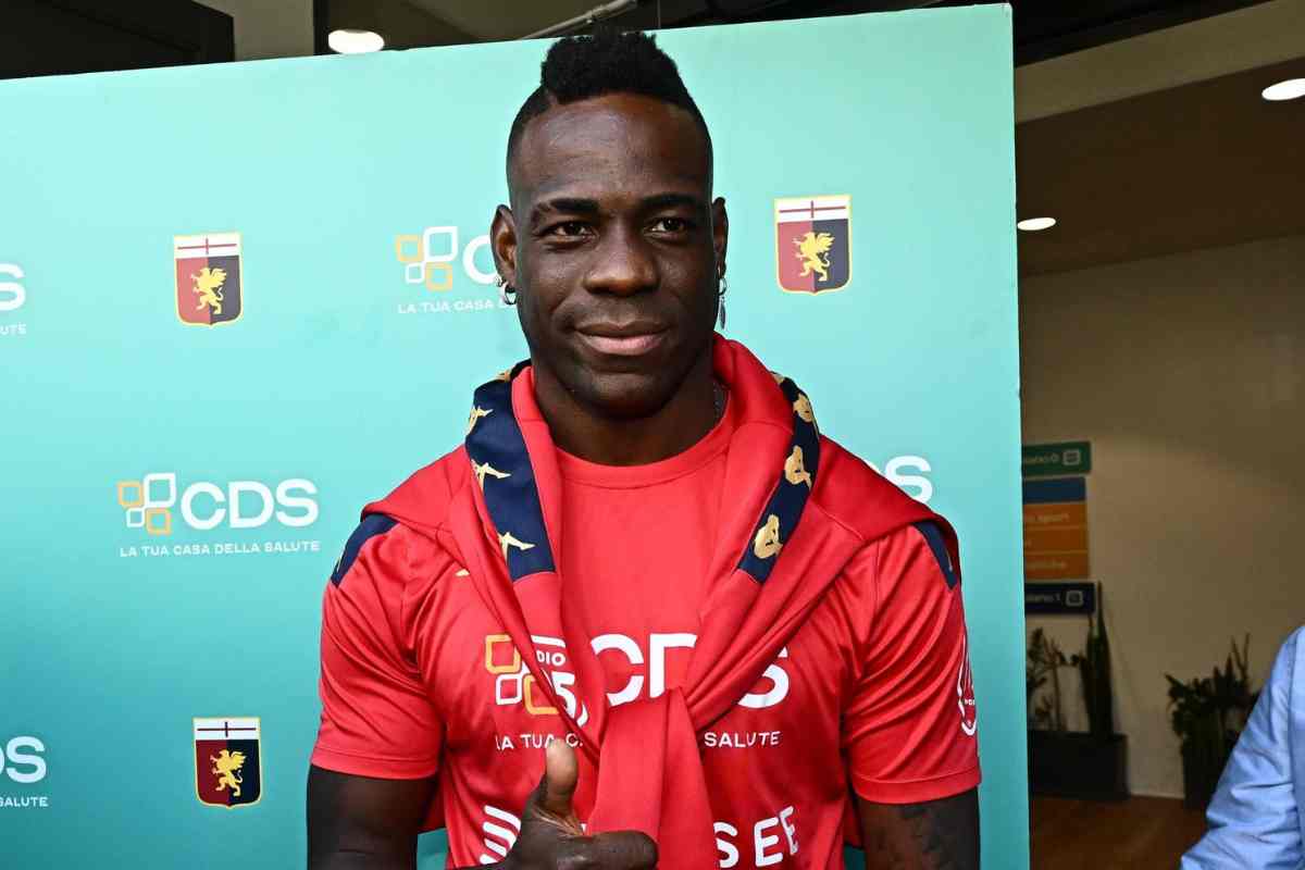 Mario Balotelli al Genoa