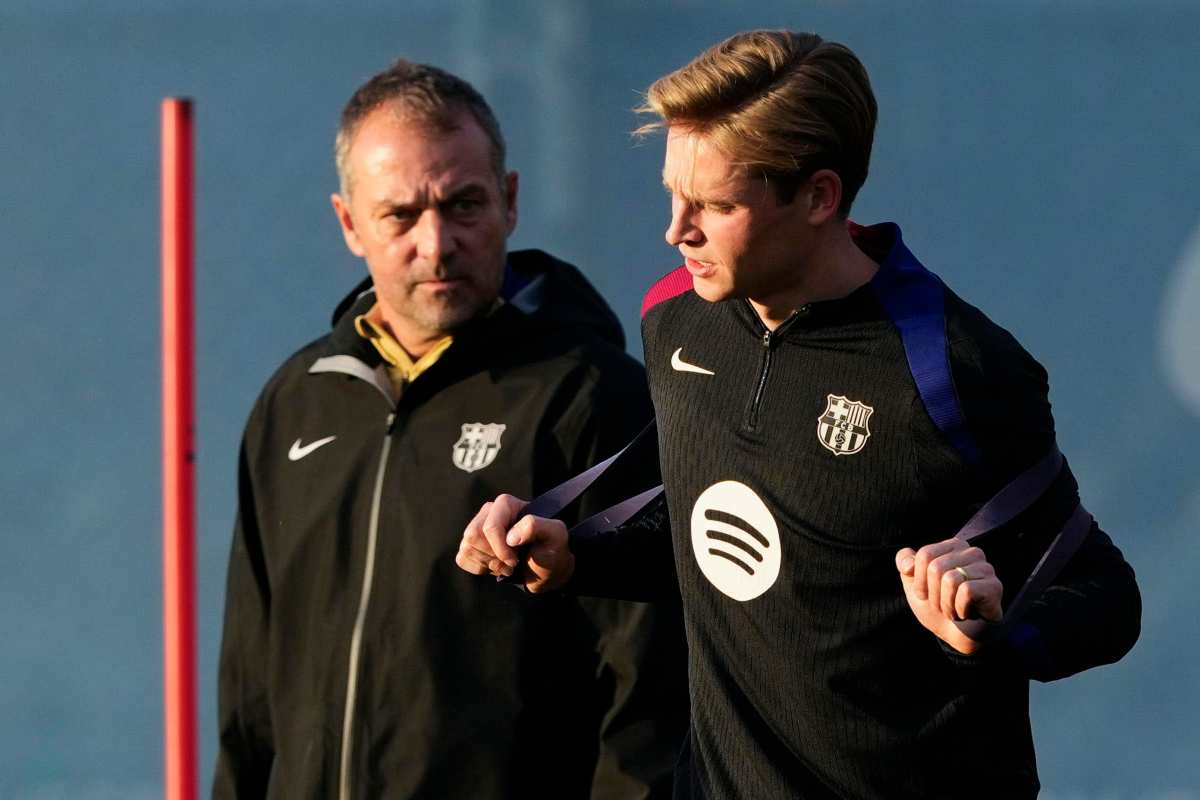 Flick parla con De Jong