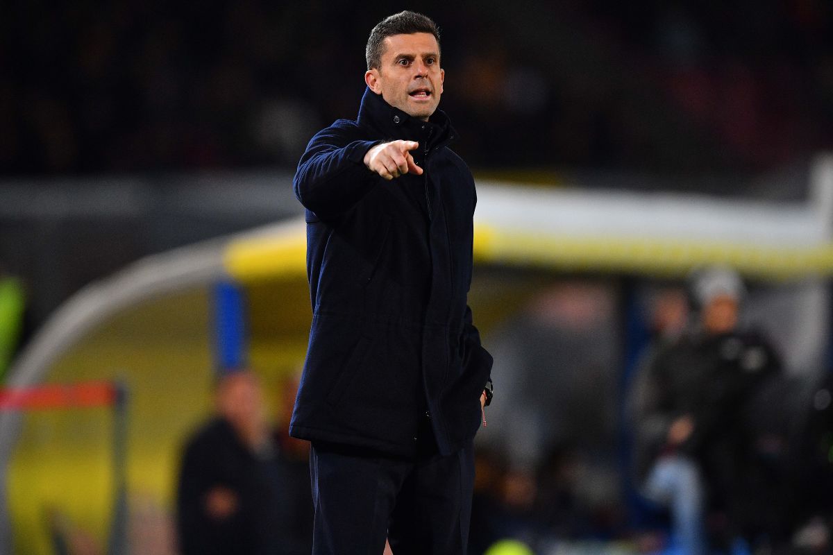 Thiago Motta in panchina