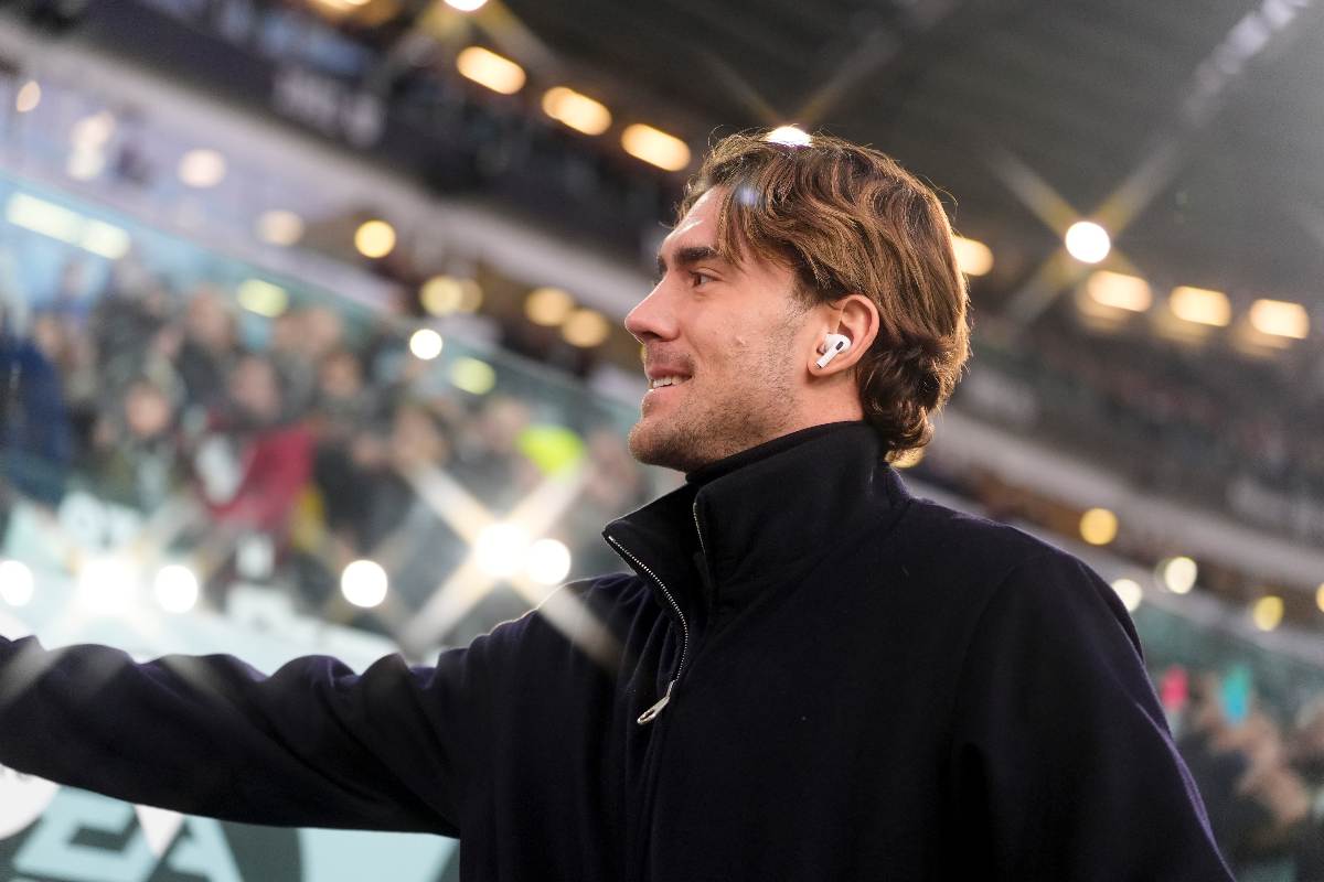 Dusan Vlahovic, attaccante della Juventus