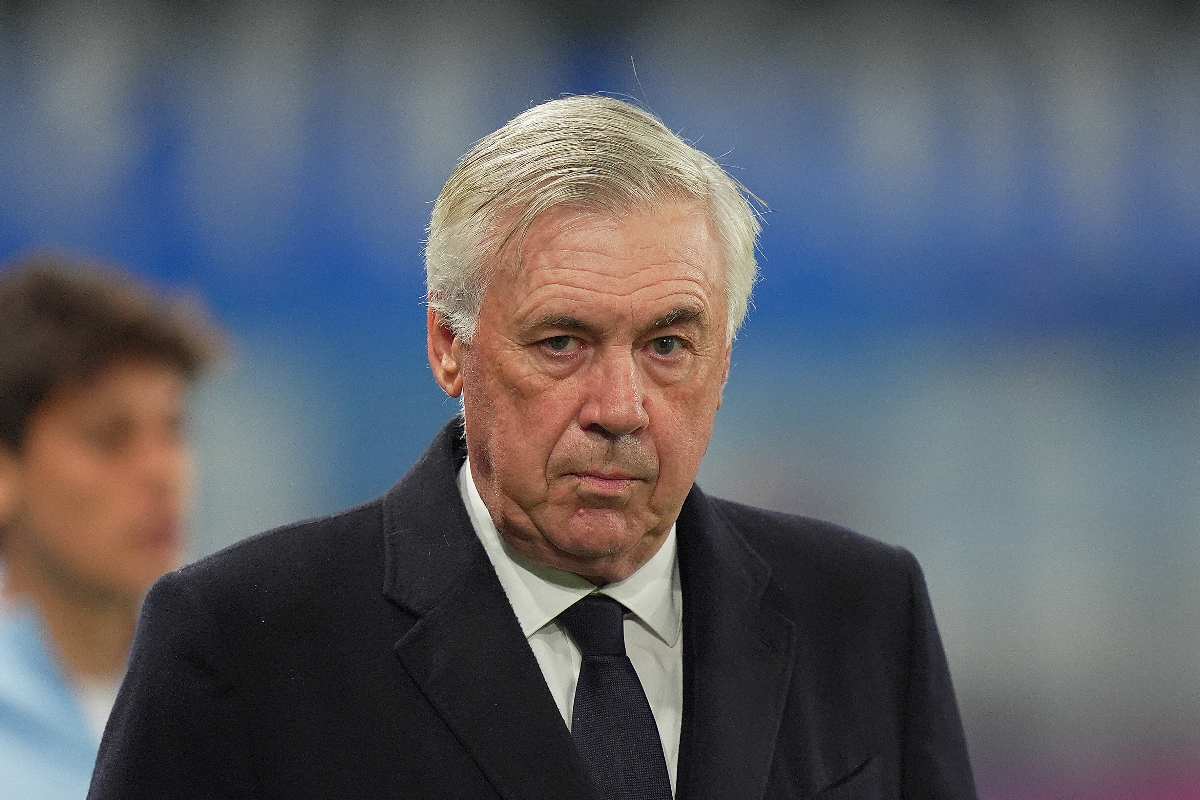 Il tecnico del Real Madrid Carlo Ancelotti