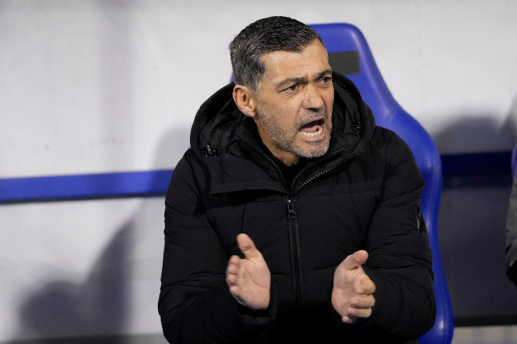 La grinta di Sergio Conceicao, tecnico del Milan