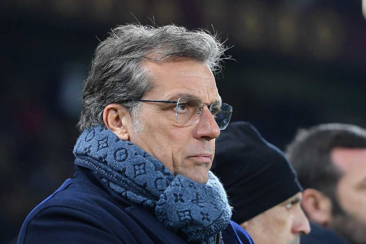 Primo piano di Cristiano Giuntoli