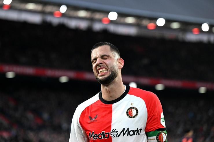 Smorfia di Hancko del Feyenoord
