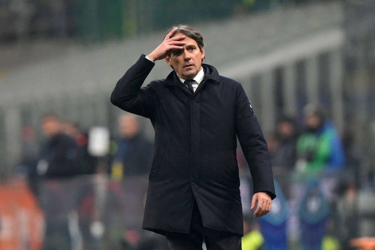 Simone Inzaghi preoccupato