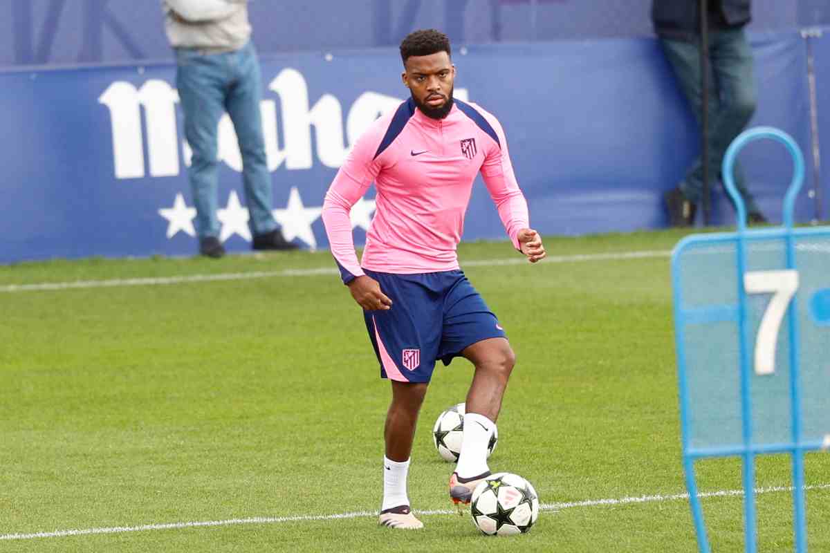 Thomas Lemar in campo