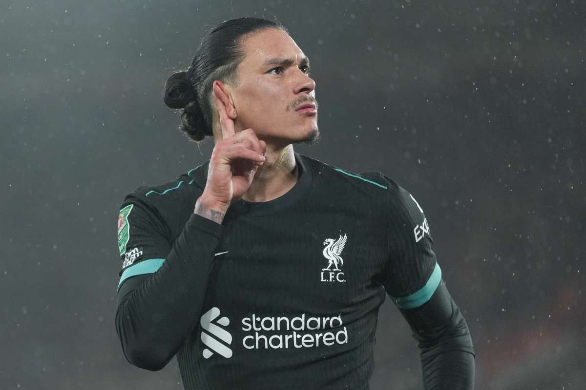 Darwin Nunez in campo