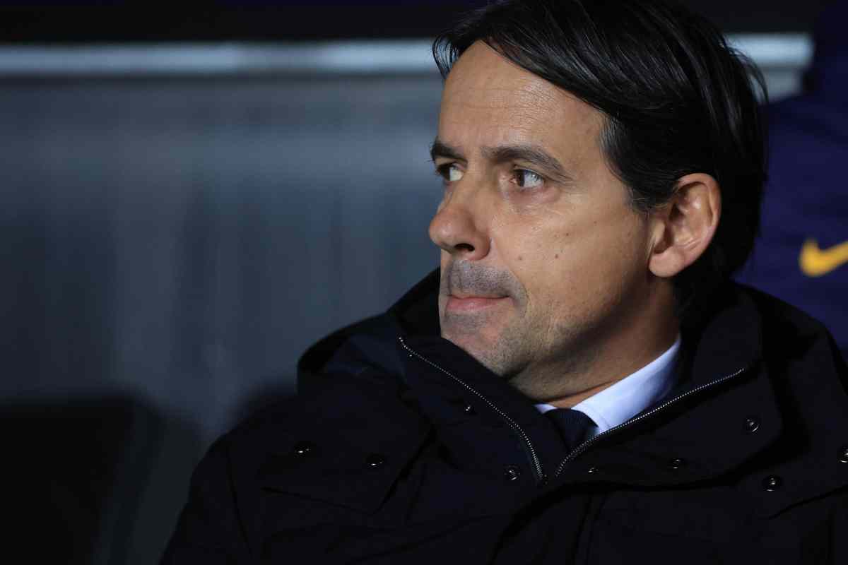 Simone Inzaghi perplesso