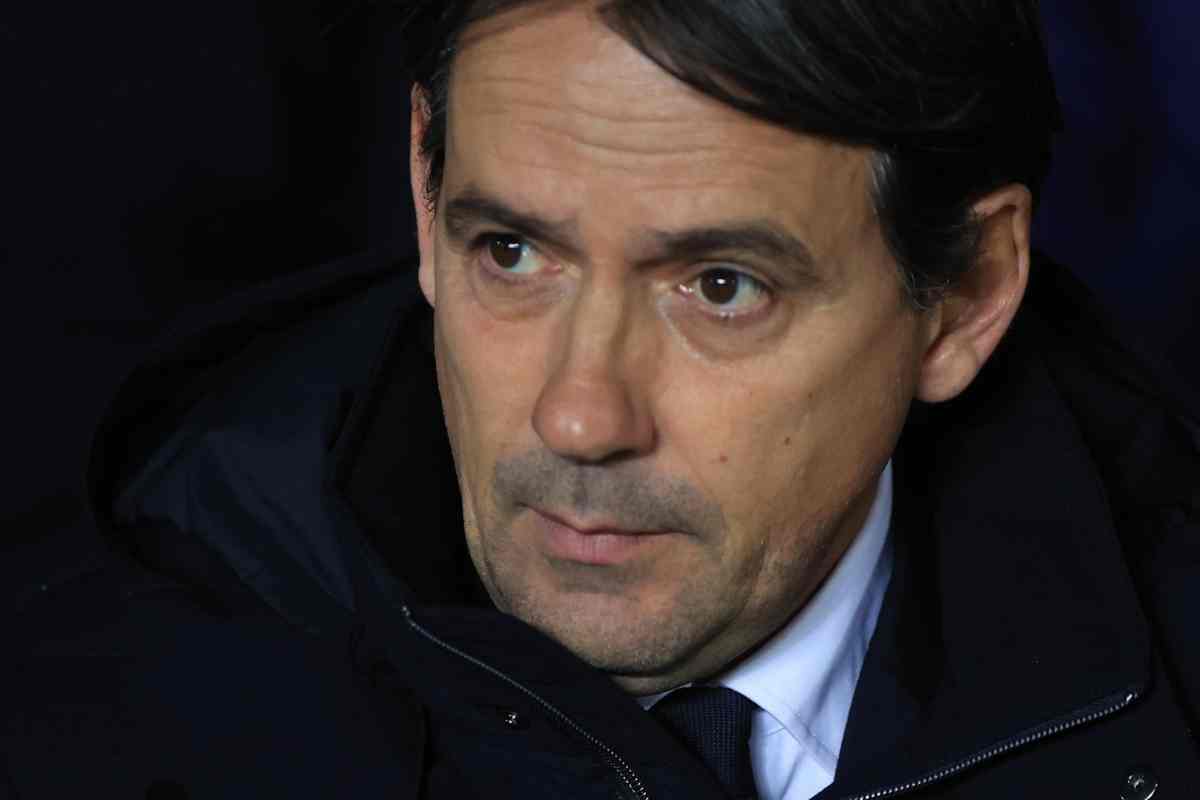 Simone Inzaghi riflessivo