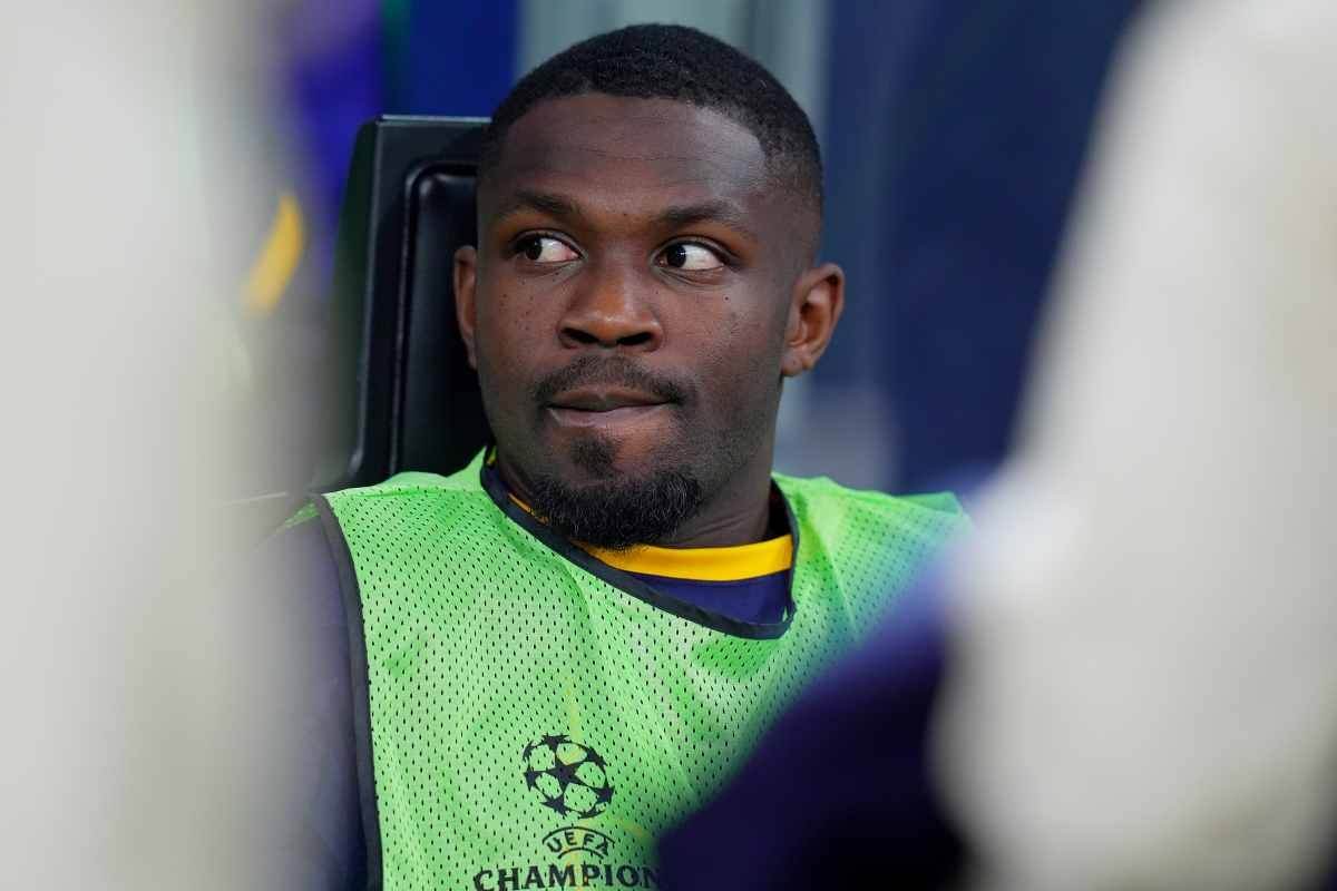 Marcus Thuram in panchina