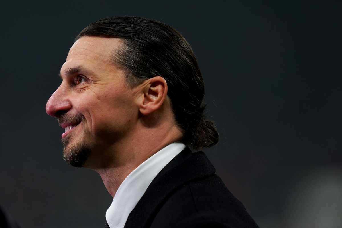 Zlatan Ibrahimovic sorride