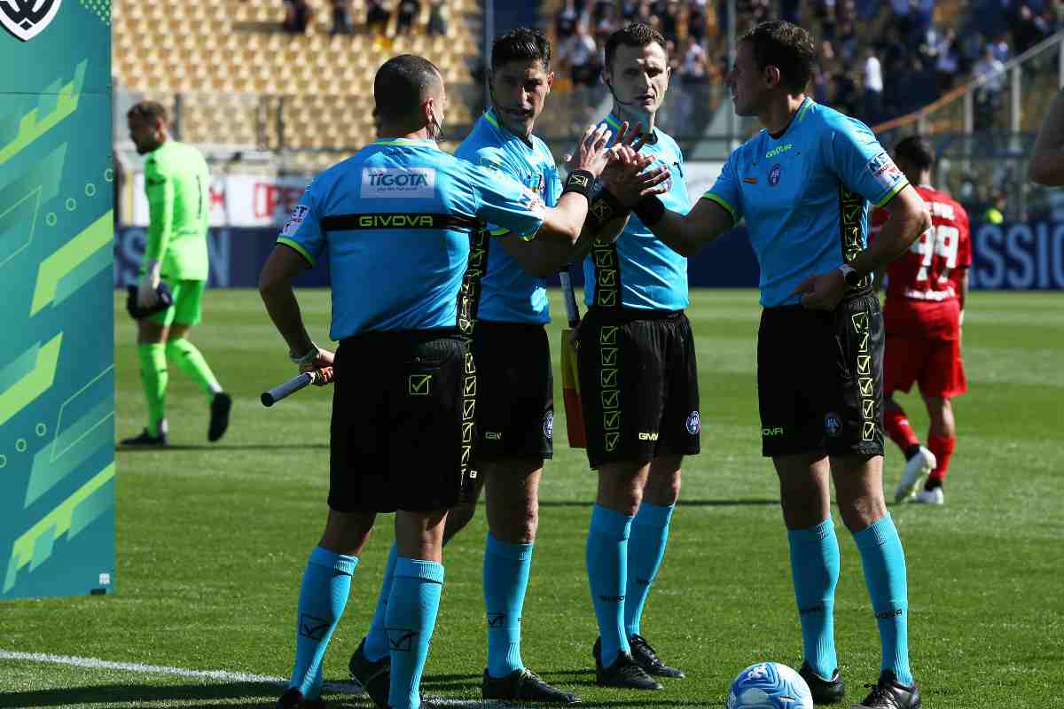 Un quartetto arbitrale