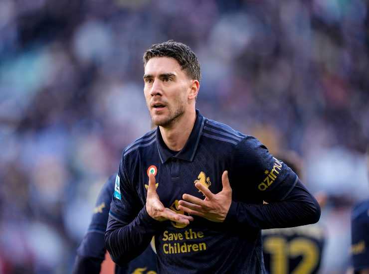 Dusan Vlahovic, attaccante della Juventus