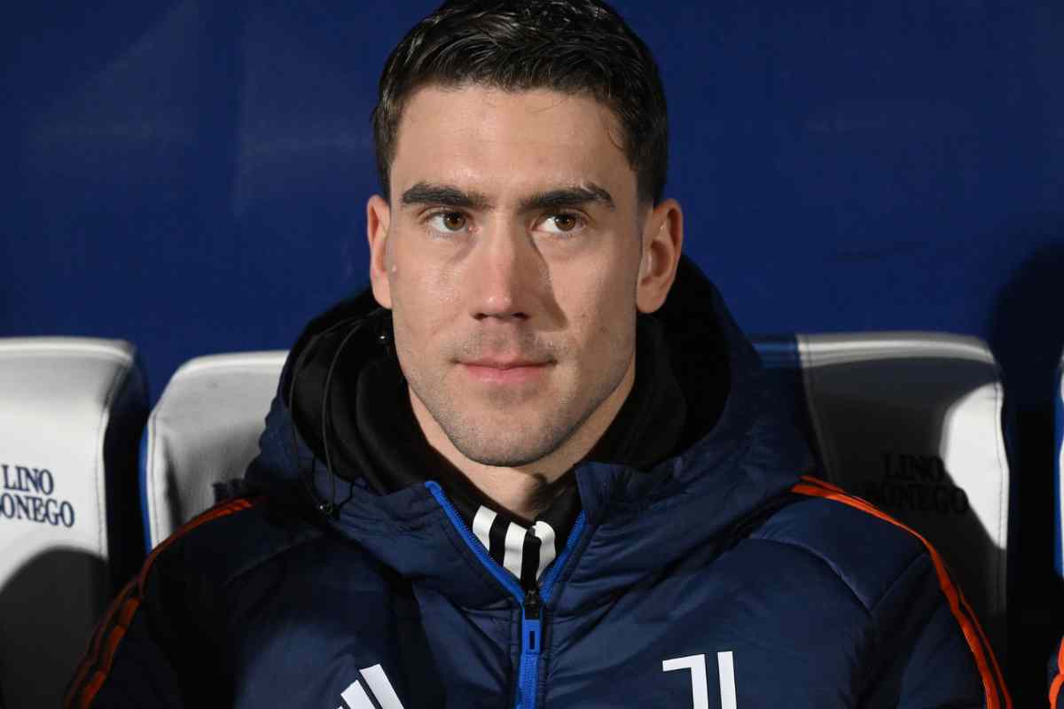 Dusan Vlahovic in panchina