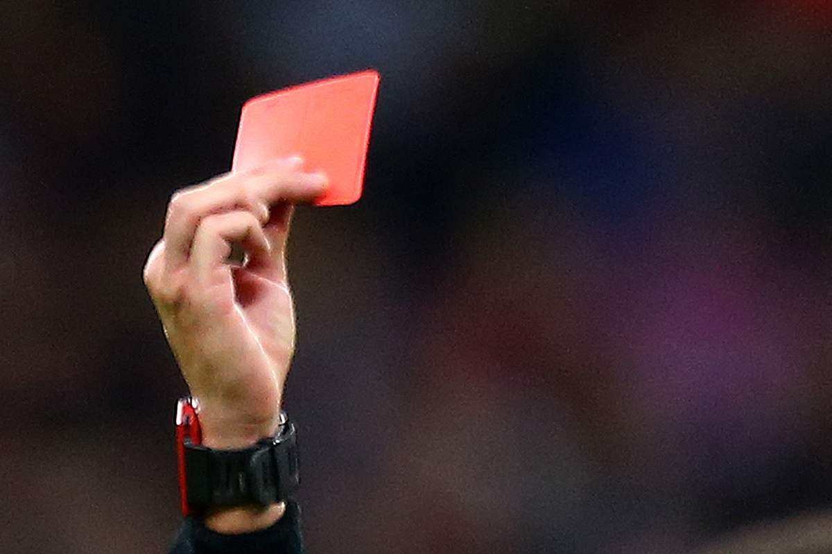 Cartellino rosso ed espulsione