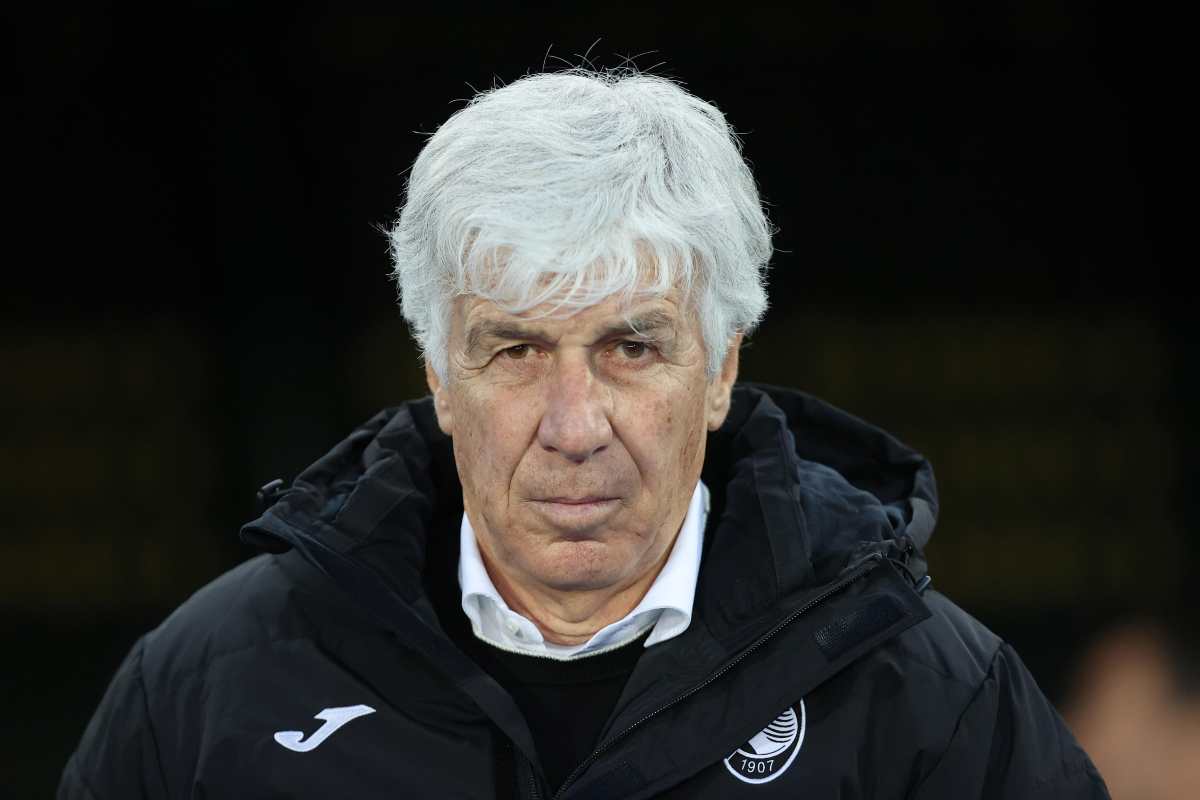 Gasperini sulla panchina dell'Atalanta