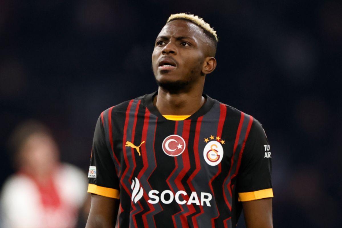 Victor Osimhen, attaccante del Galatasaray