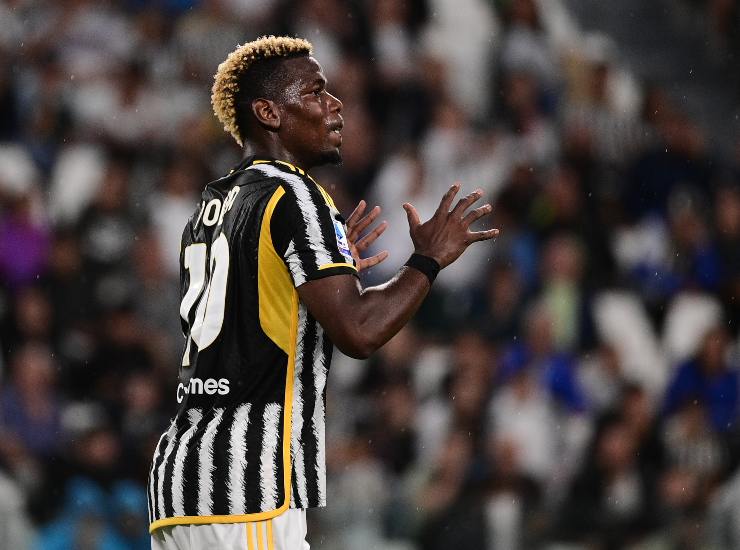 Il centrocampista francese Paul Pogba