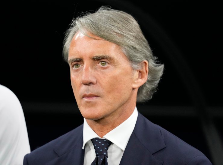 L'ex ct dell'Italia Roberto Mancini