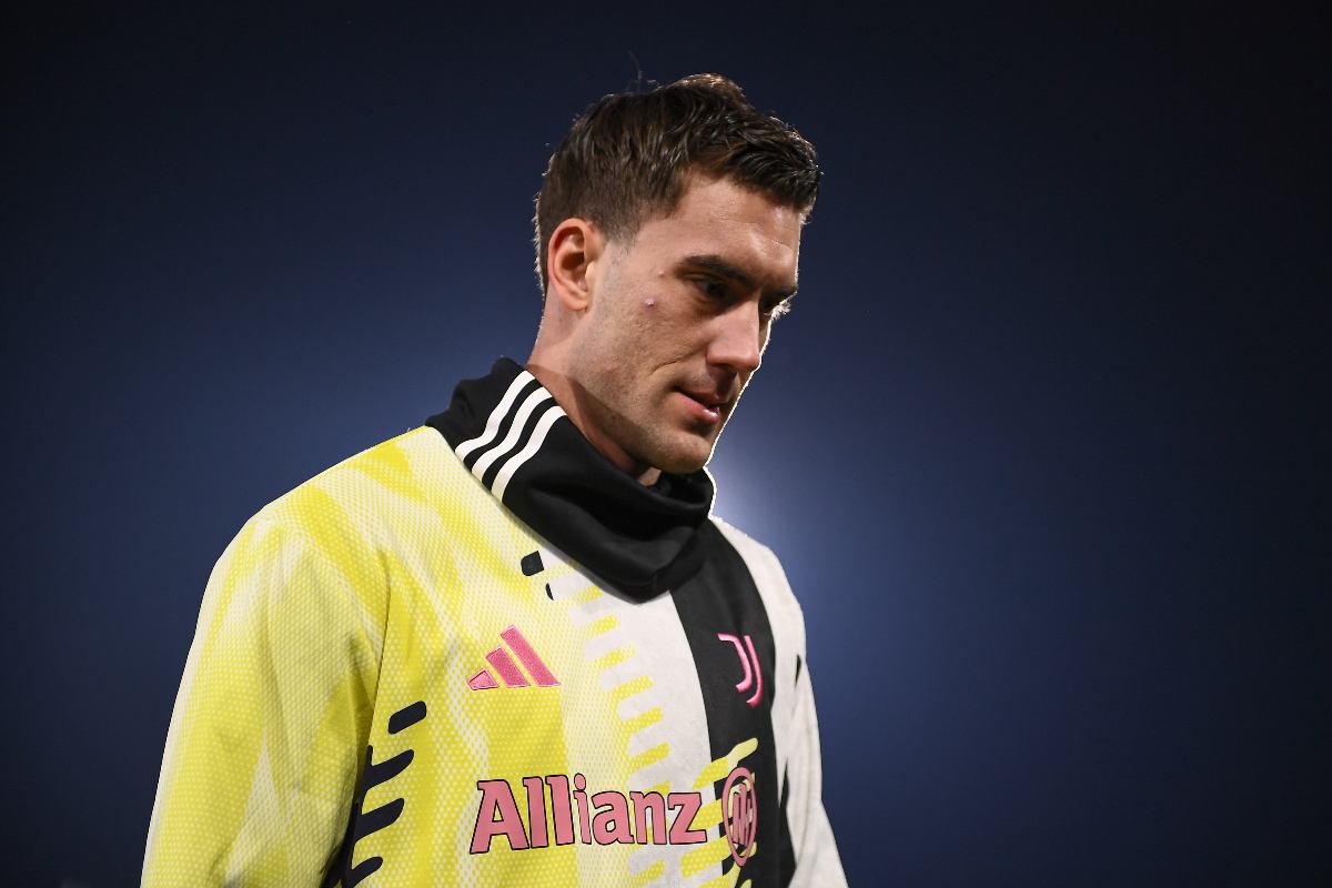 Dusan Vlahovic, attaccante della Juventus