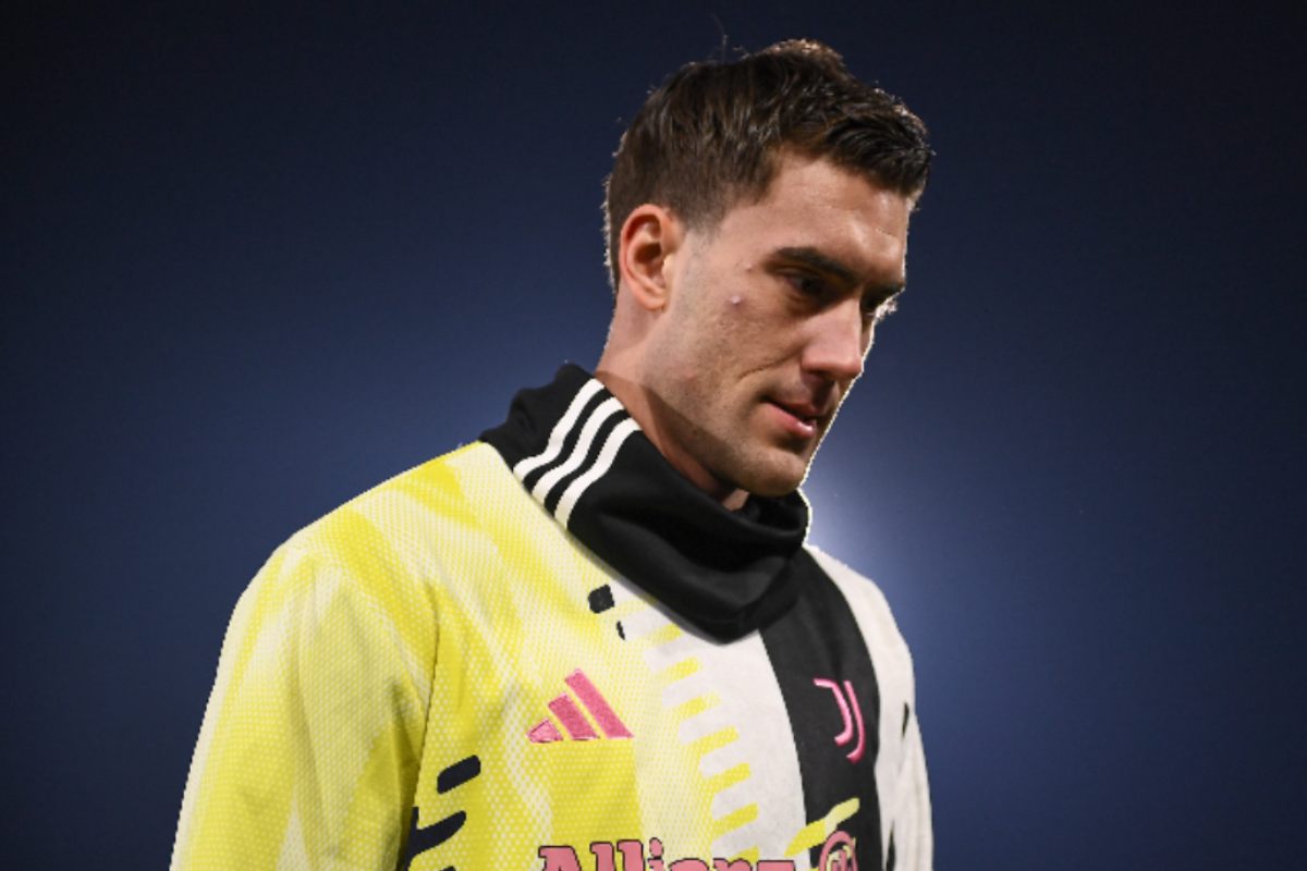 Dusan Vlahovic, attaccante della Juventus