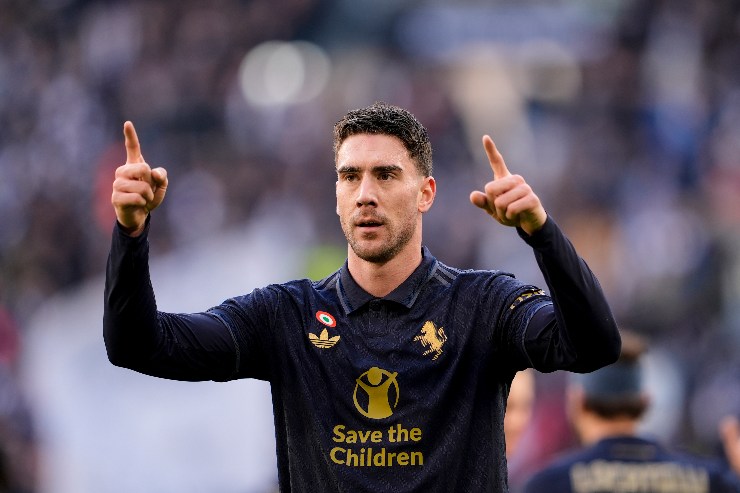 Dusan Vlahovic, attaccante della Juventus