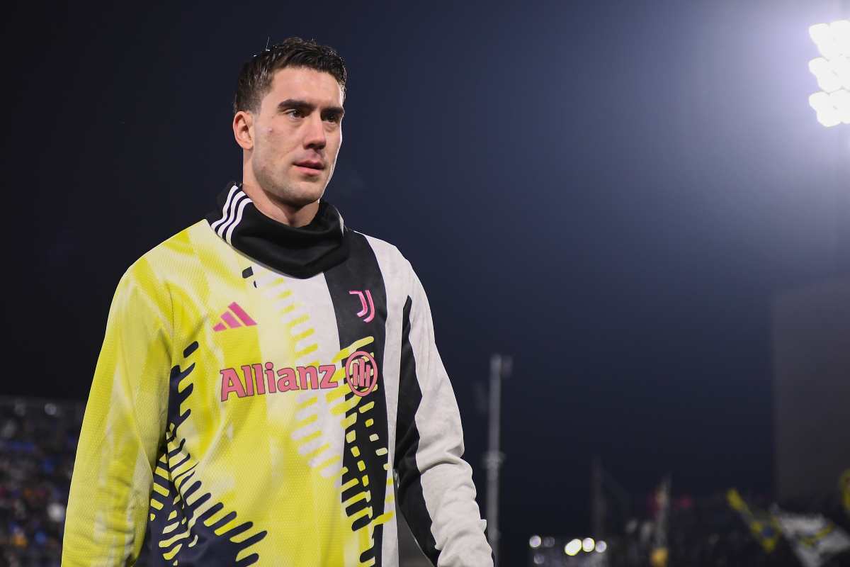 Dusan Vlahovic in campo