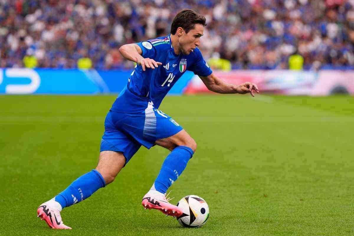 Federico Chiesa in azione