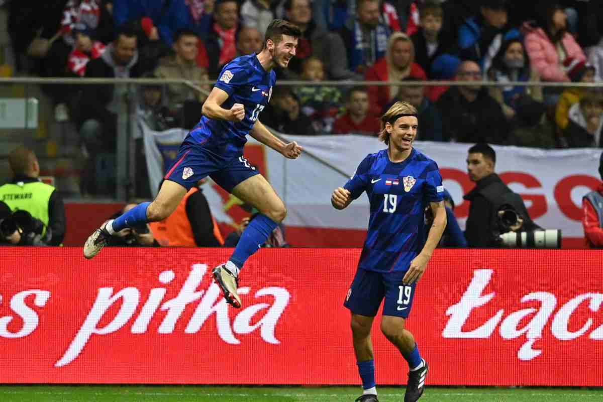 Petar Sucic esultanza gol nazionale croata