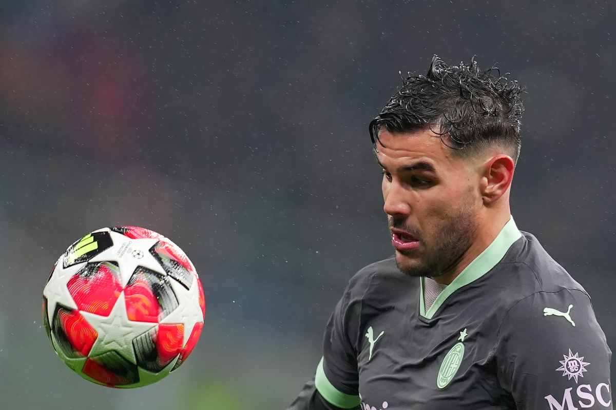 Theo Hernandez in azione