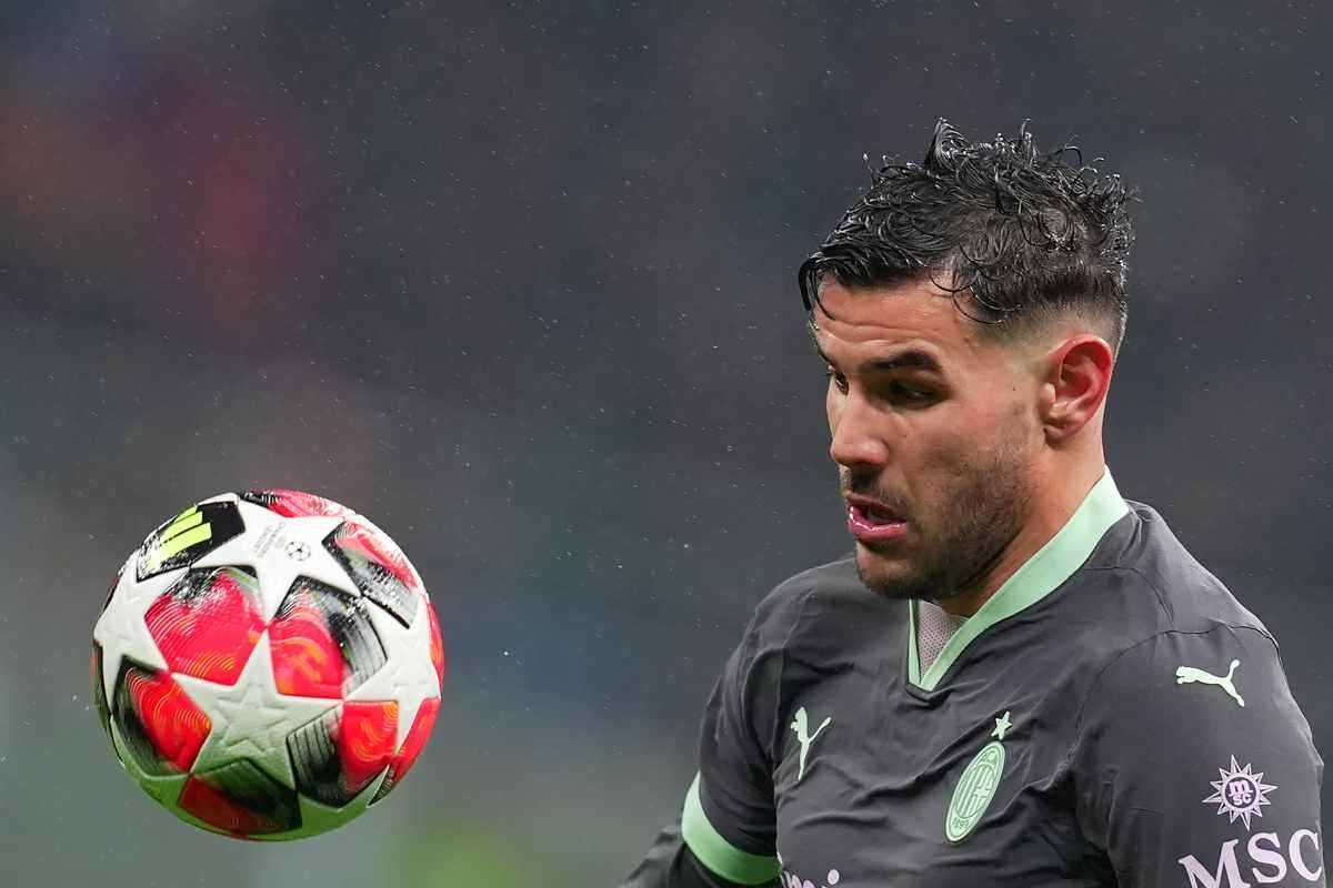 Theo Hernandez in azione