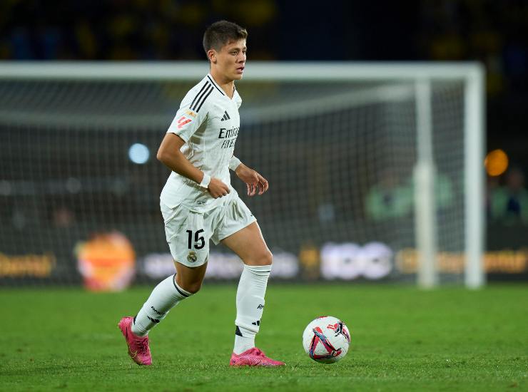 Il centrocampista del Real Madrid Arda Guler