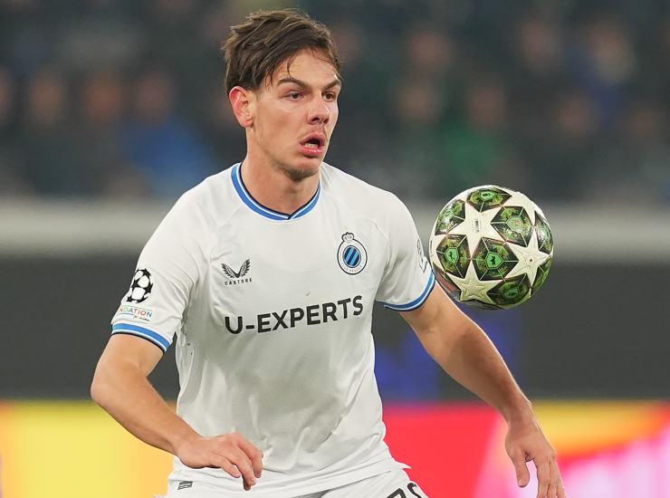 Il centrocampista del Club Brugge Ardon Jashari