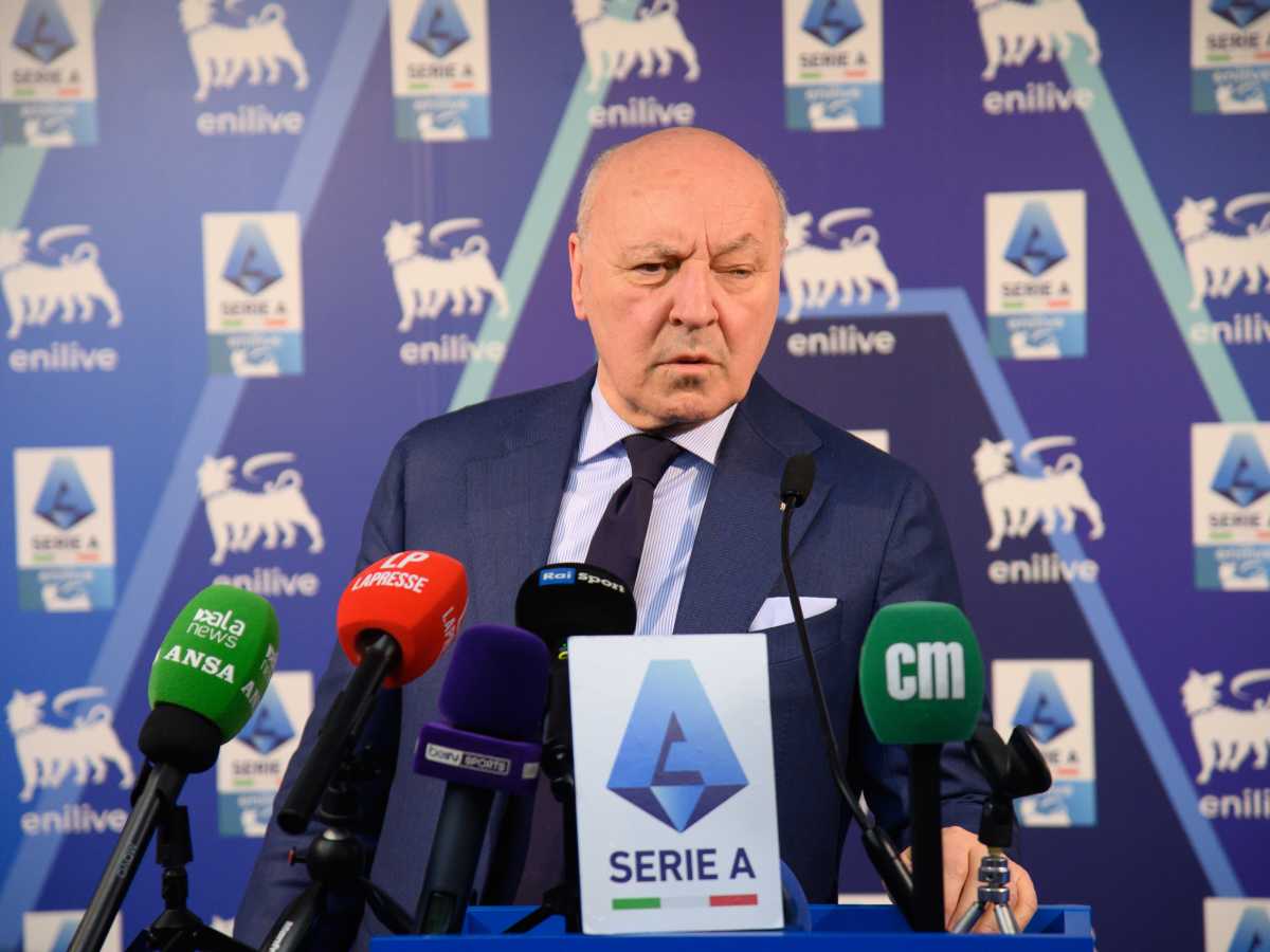 Il presidente dell'Inter Beppe Marotta